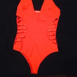 Image red bodysuit